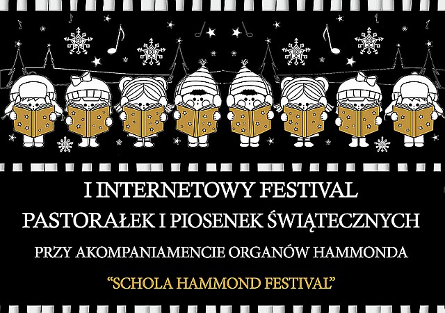 plakat I Internetowy Festiwal Pastorałek i Piosenek Świątecznych